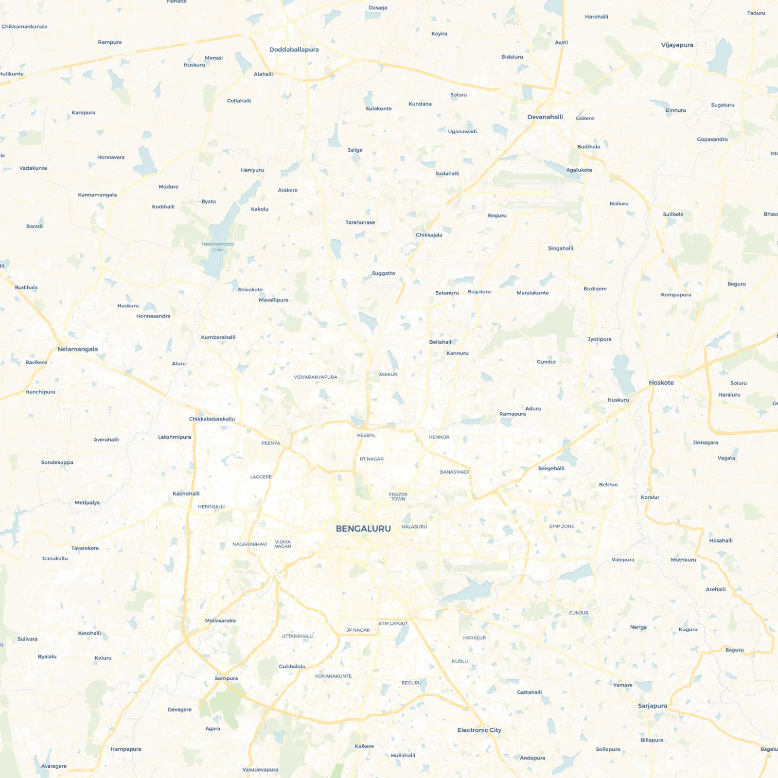 Bangalore Map