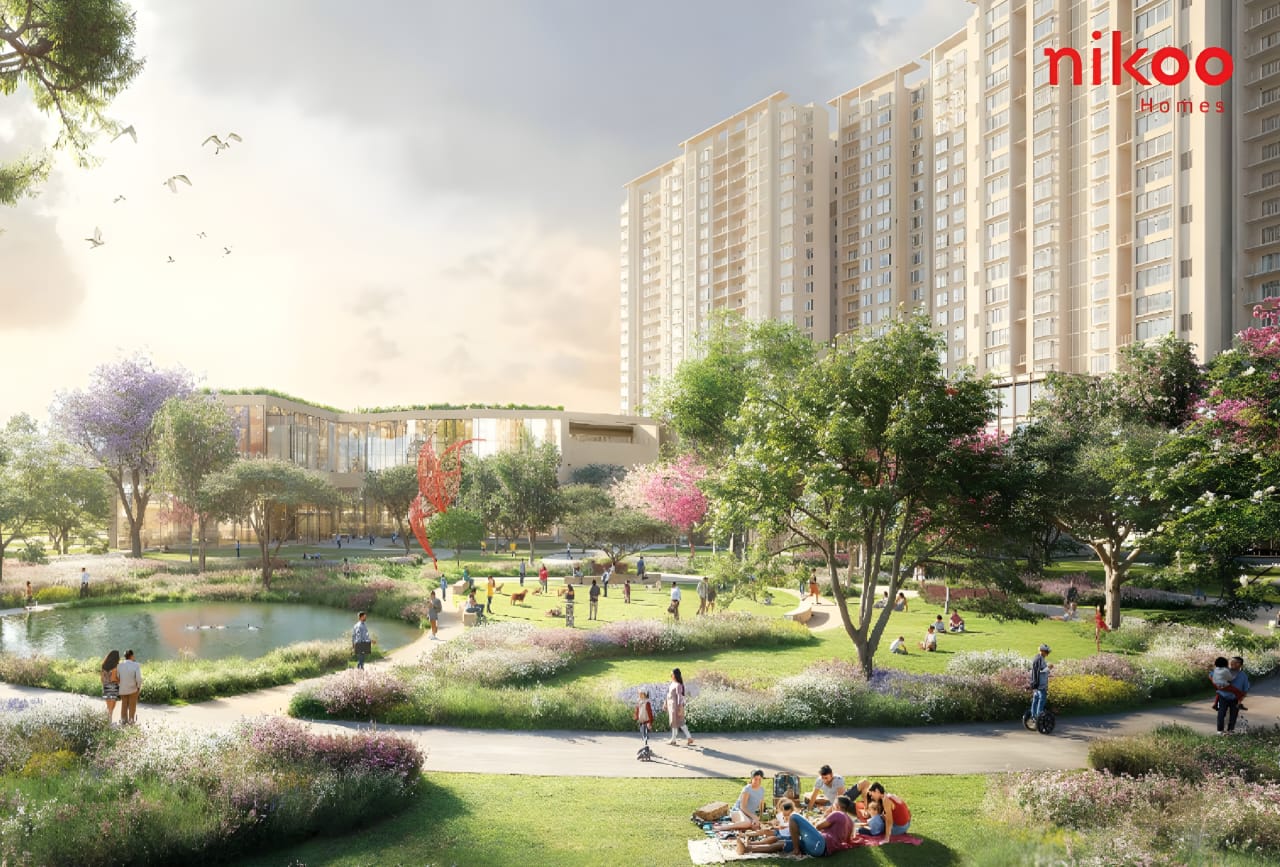 Bhartiya Nikoo Homes 8 Elevation View