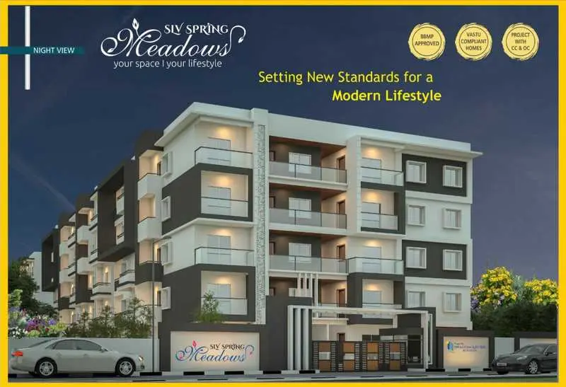 SLV Spring Meadows Agrahara, Yelahanka — exterior elevation view