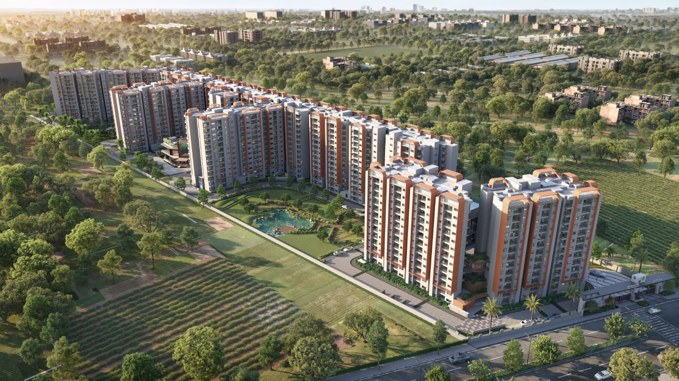 TVS Emerald Altura Aerial View